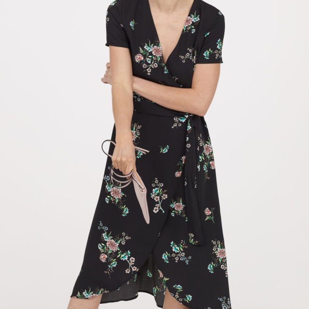 High low floral maxi dress